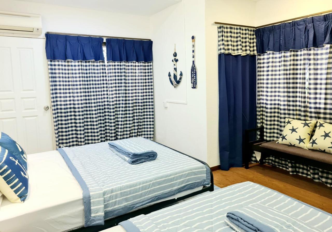 527 Beachhouse L 5 Bedroom With Swimming Pool - 3Min Walk To The Beach 丹绒武雅 外观 照片